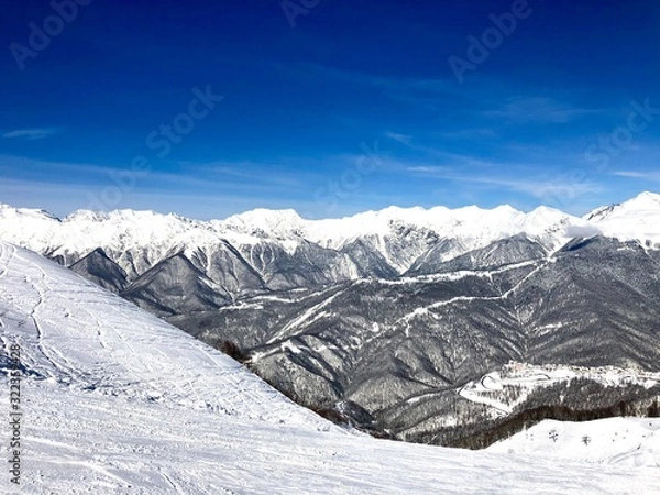 Obraz mountains in winter