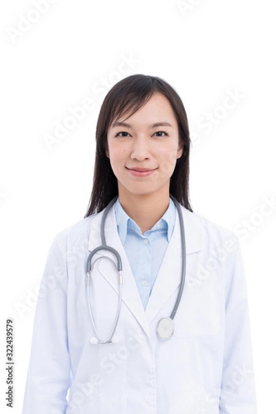 Fototapeta 白衣を着た女医