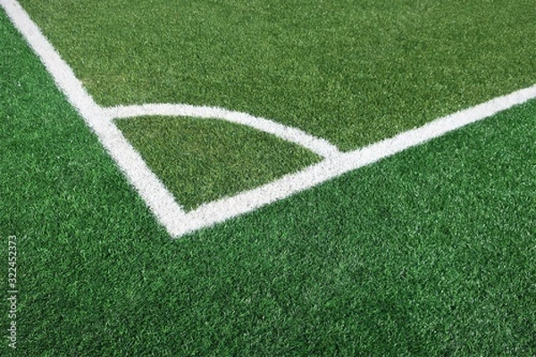 Fototapeta 축구 코너킥