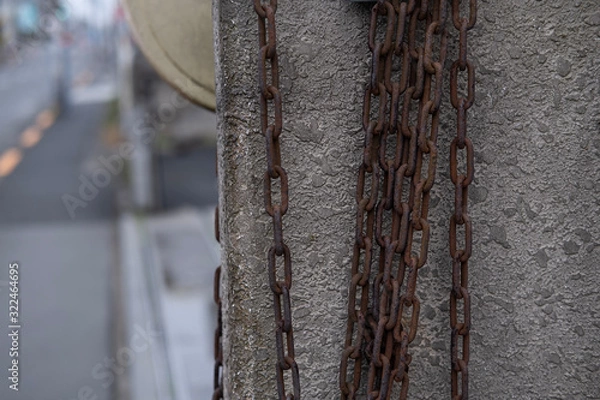 Fototapeta Rusty Chains