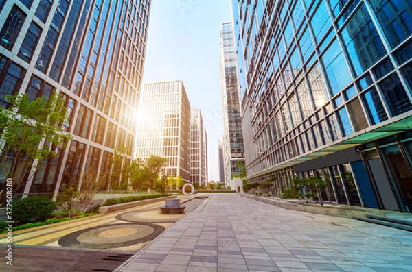 Fototapeta Jinan Cityscape, China