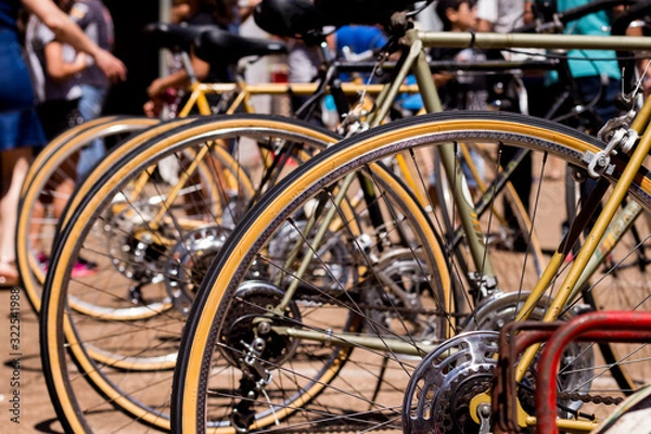 Obraz bicycle wheels