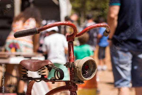 Fototapeta bicycle handle