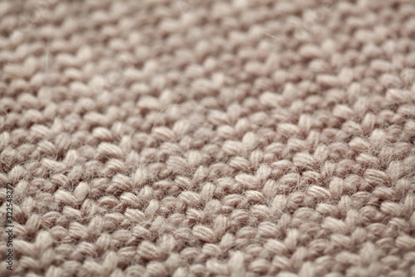 Fototapeta background of woll knitting material