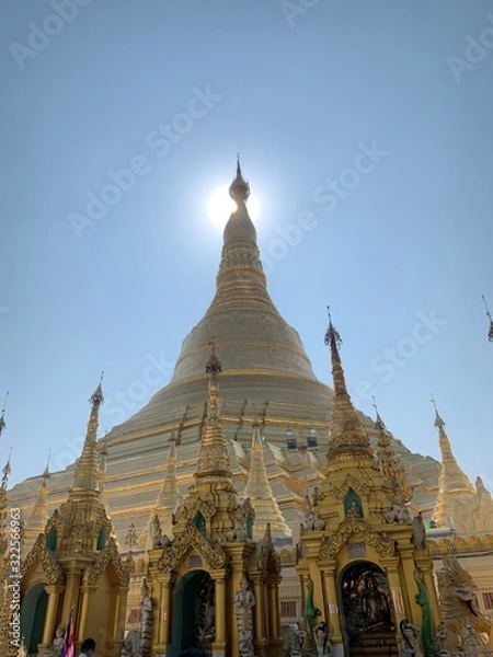 Obraz pagoda in Myanmar 
