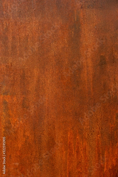 Obraz metal rust texture surface background for graphic design.