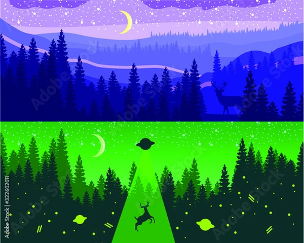 Obraz fantastic landscape