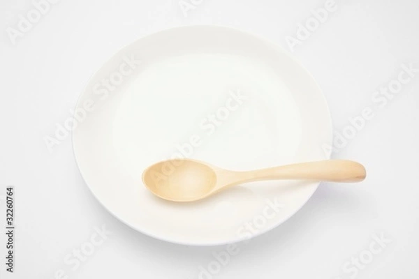 Obraz 木のスプーン食器