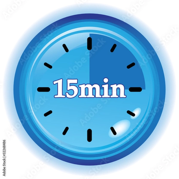 Obraz 15 MINUTES ICON