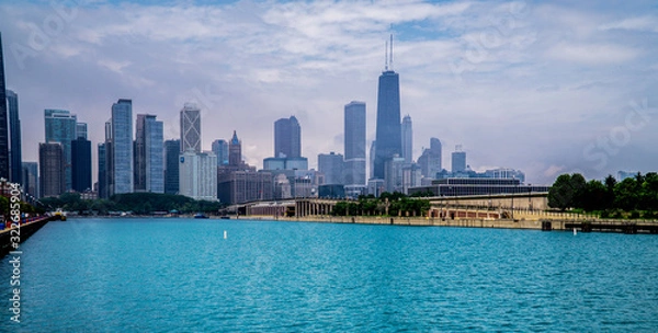 Obraz Chicago cityscape, USA