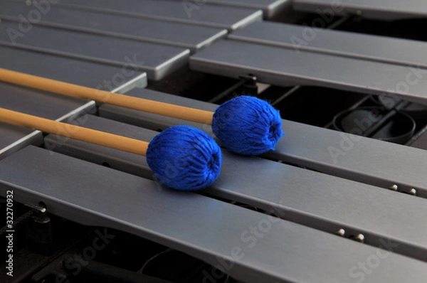 Obraz Vibraphon mit Schlägeln