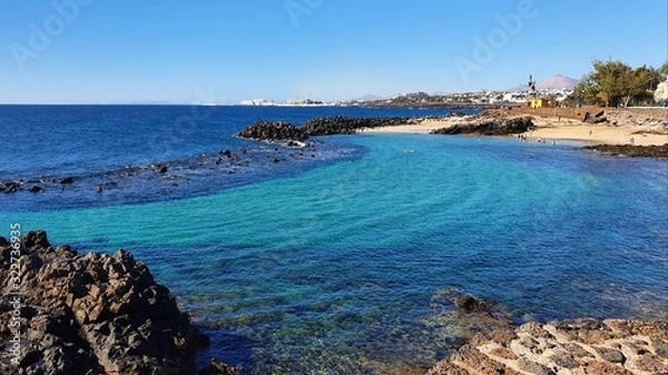 Obraz coast of mediterranean sea