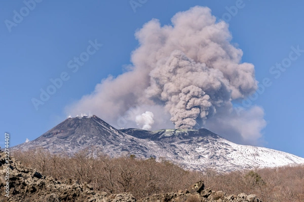 Obraz Etna eruzione