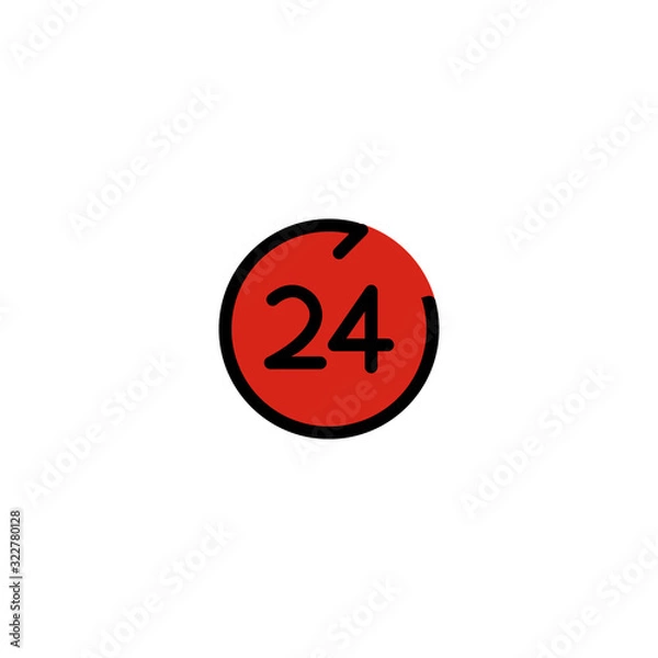 Fototapeta Time Icon