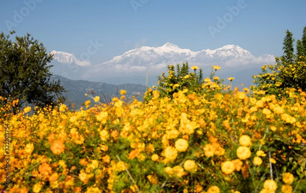Obraz Pokhara Annapurna Range (Nepal)