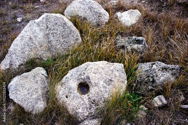 Obraz stone in the garden
