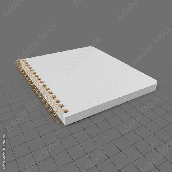 Obraz Closed spiral notebook 1