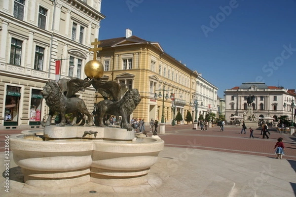 Fototapeta szeged city center