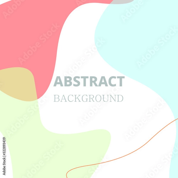 Fototapeta Abstract background of Irregular shapes