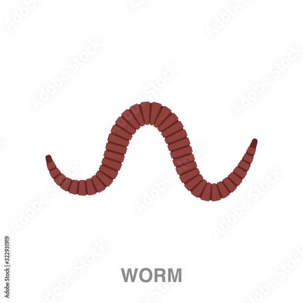 Fototapeta  flat icon on white transparent background. You can be used black ant icon for several purposes.	