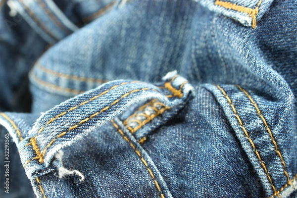 Obraz Jeansstoff