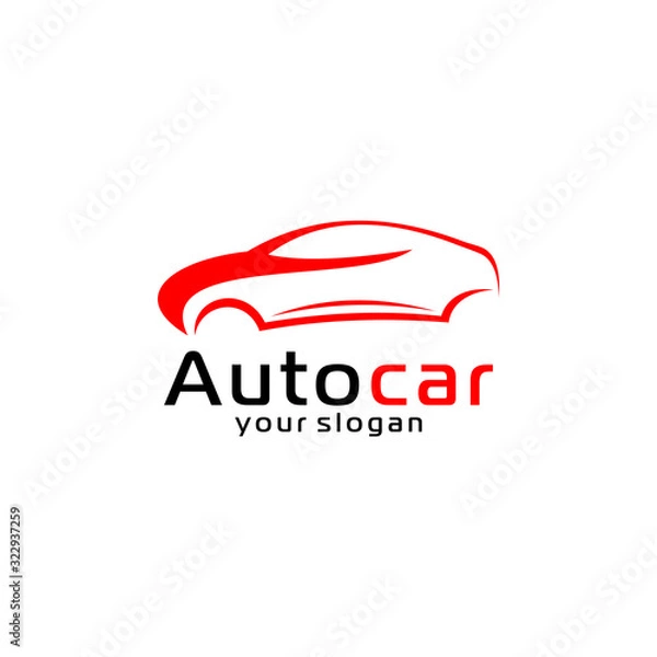 Obraz car logo design vector 