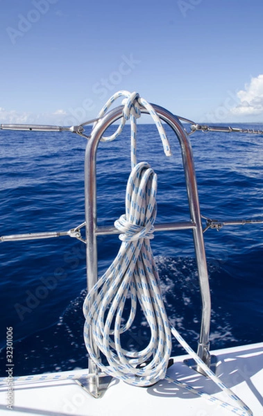 Obraz Boat rope