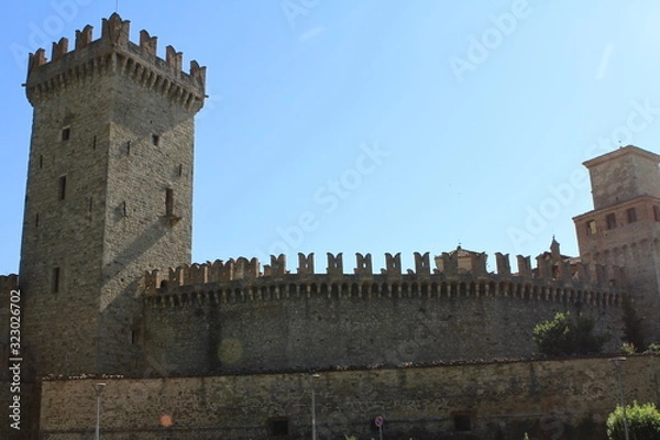 Obraz Vigoleno Castello