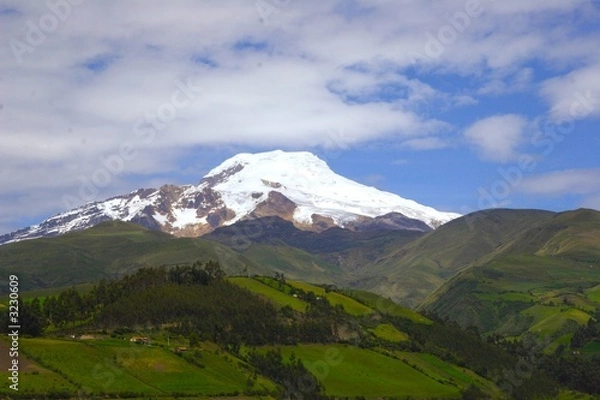 Obraz volcano cayambe