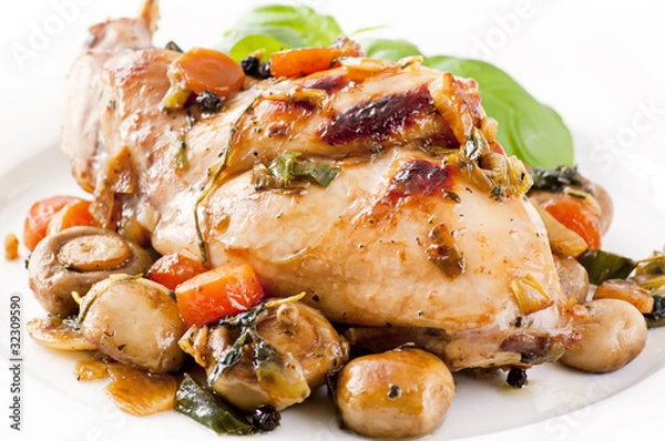 Obraz Kaninchenbraten