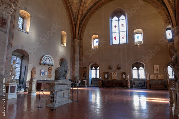 Obraz Panoramic view of interior in Bargello