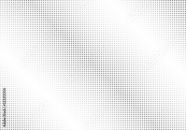 Fototapeta Abstract halftone dotted background. Monochrome pattern with dot and circles.  Vector modern futuristic texture for posters, sites, business cards, postcards, interior design, labels and stickers.