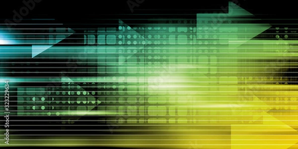 Fototapeta Digital Communication