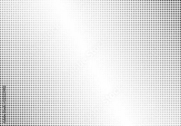 Fototapeta Abstract halftone dotted background. Monochrome pattern with dot and circles.  Vector modern pop art texture for posters, sites, business cards, cover postcards, interior design, labels, stickers.