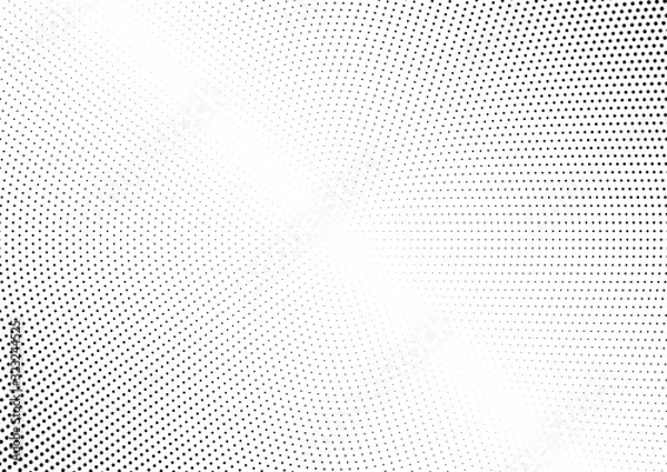Fototapeta Abstract halftone dotted background. Futuristic grunge pattern, dot and circles.  Vector modern optical pop art texture for posters, sites, business cards, cover, postcards, labels, stickers layout.