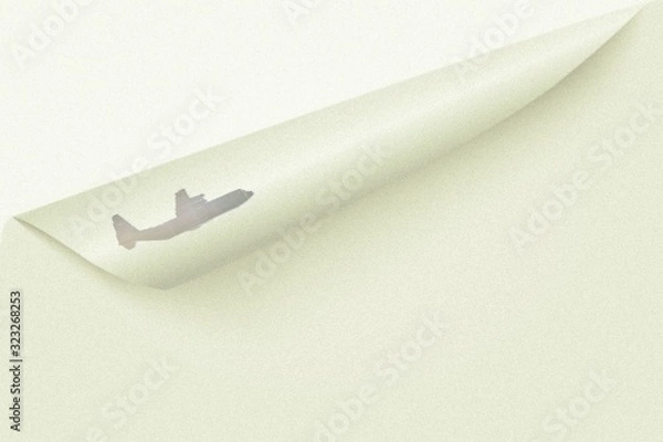 Fototapeta paper airplane