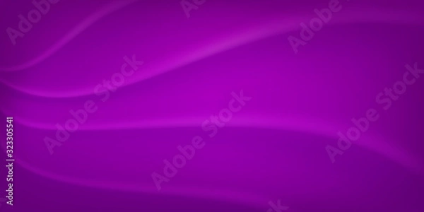 Obraz Abstract background with wavy surface in purple colors
