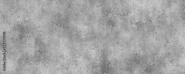 Obraz Concrete gray wall background.Grunge cement texture.Long wall background.