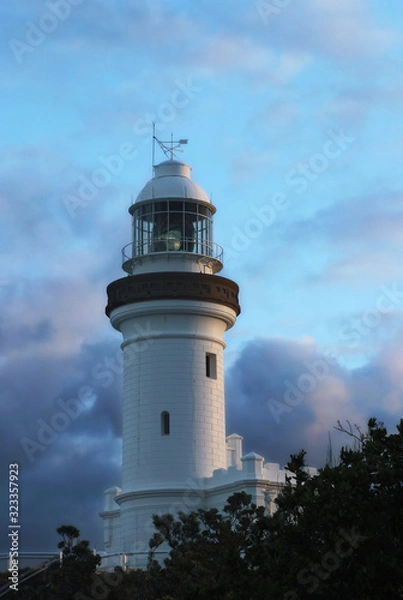 Obraz cape byron lighthouse at sunset