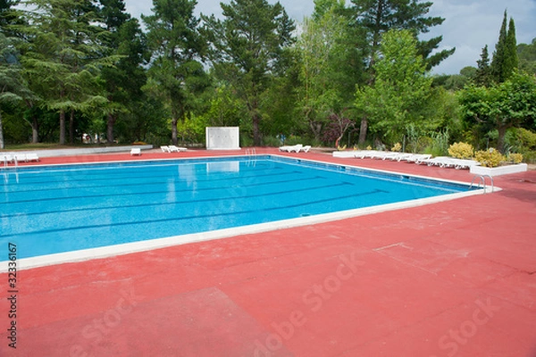 Obraz Luxury swimming pool