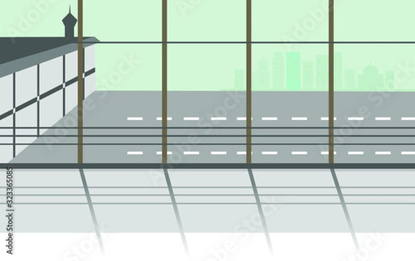 Obraz airports transit ways