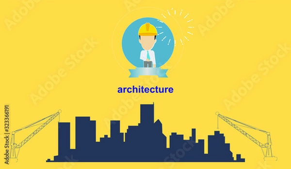 Obraz architecture profile