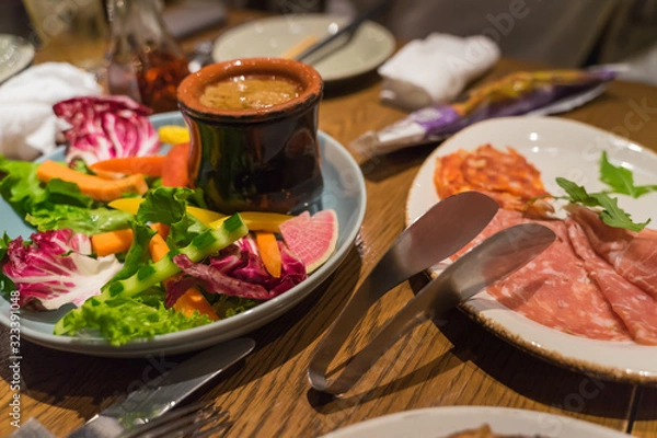 Obraz イタリアン料理