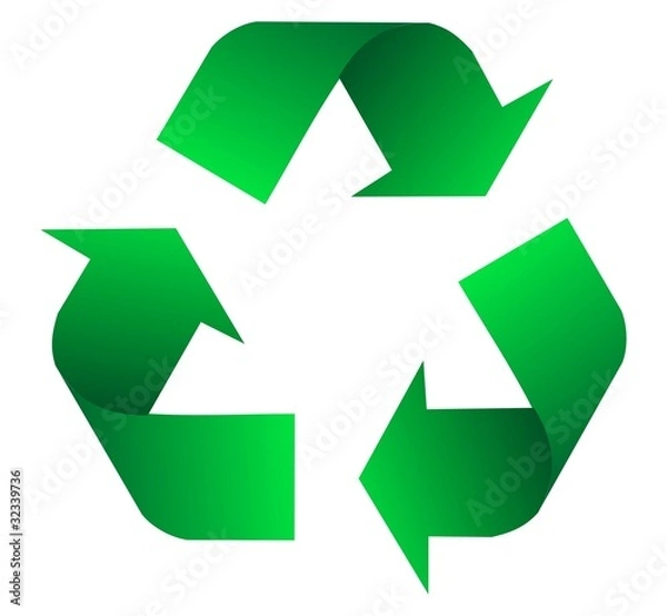 Obraz Recycling icon, vector