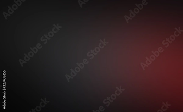 Fototapeta Abstract Black and red gradient background.