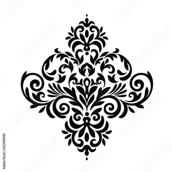 Obraz Oriental vector damask patterns for greeting cards and wedding invitations.