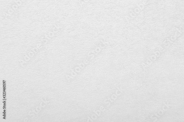 Fototapeta Abstract white fabric texture background and soft blur