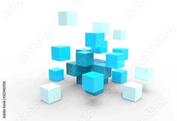 Obraz Cubo scomposto