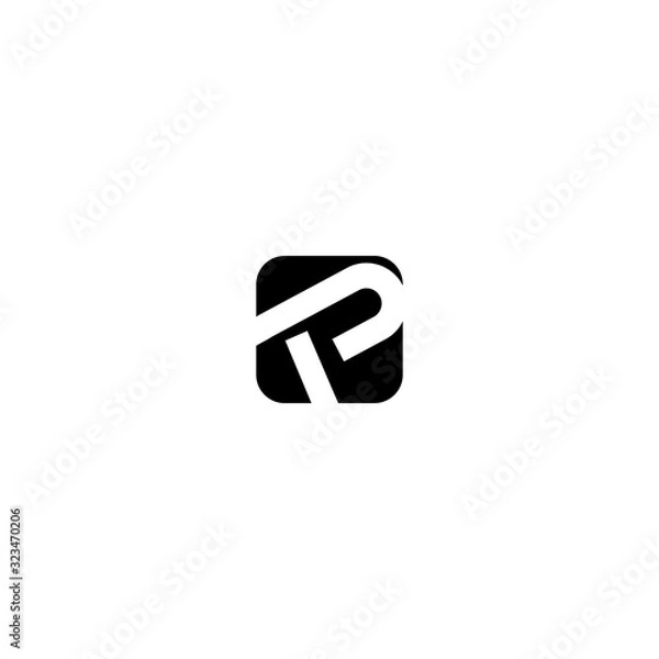 Fototapeta TP PT T P Logo Design Vector