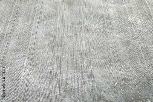 Fototapeta Pattern line on concrete abstract background.